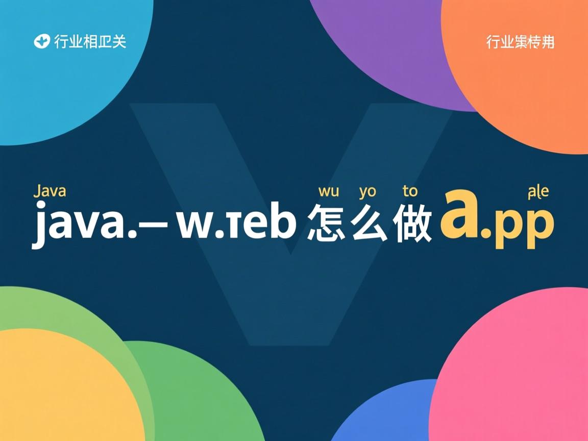 java web怎么做app