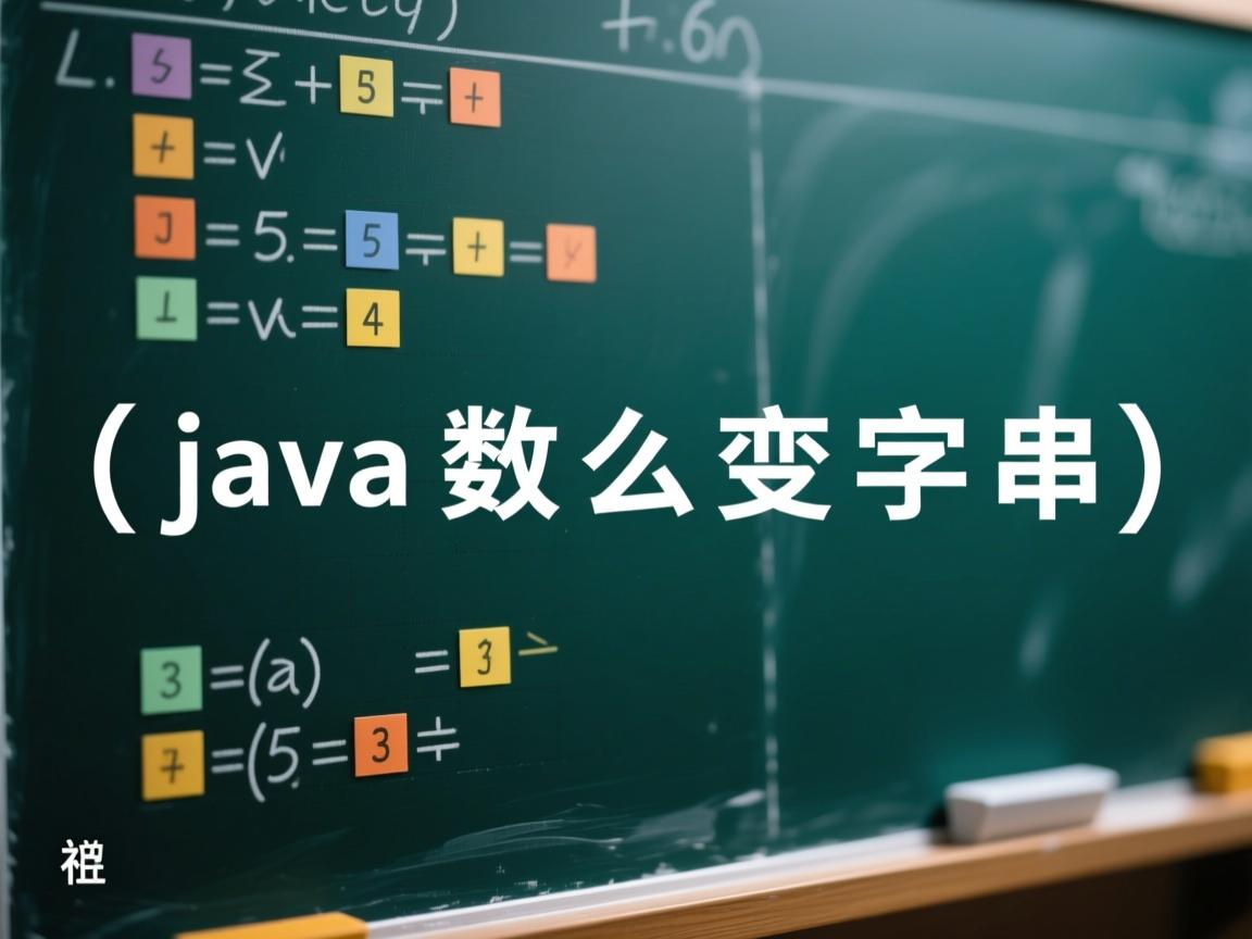 java数组怎么变成字符串