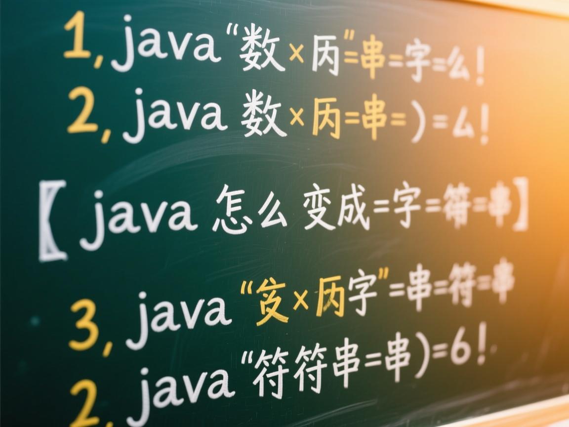 java数组怎么变成字符串  第3张 java数组怎么变成字符串  第3张