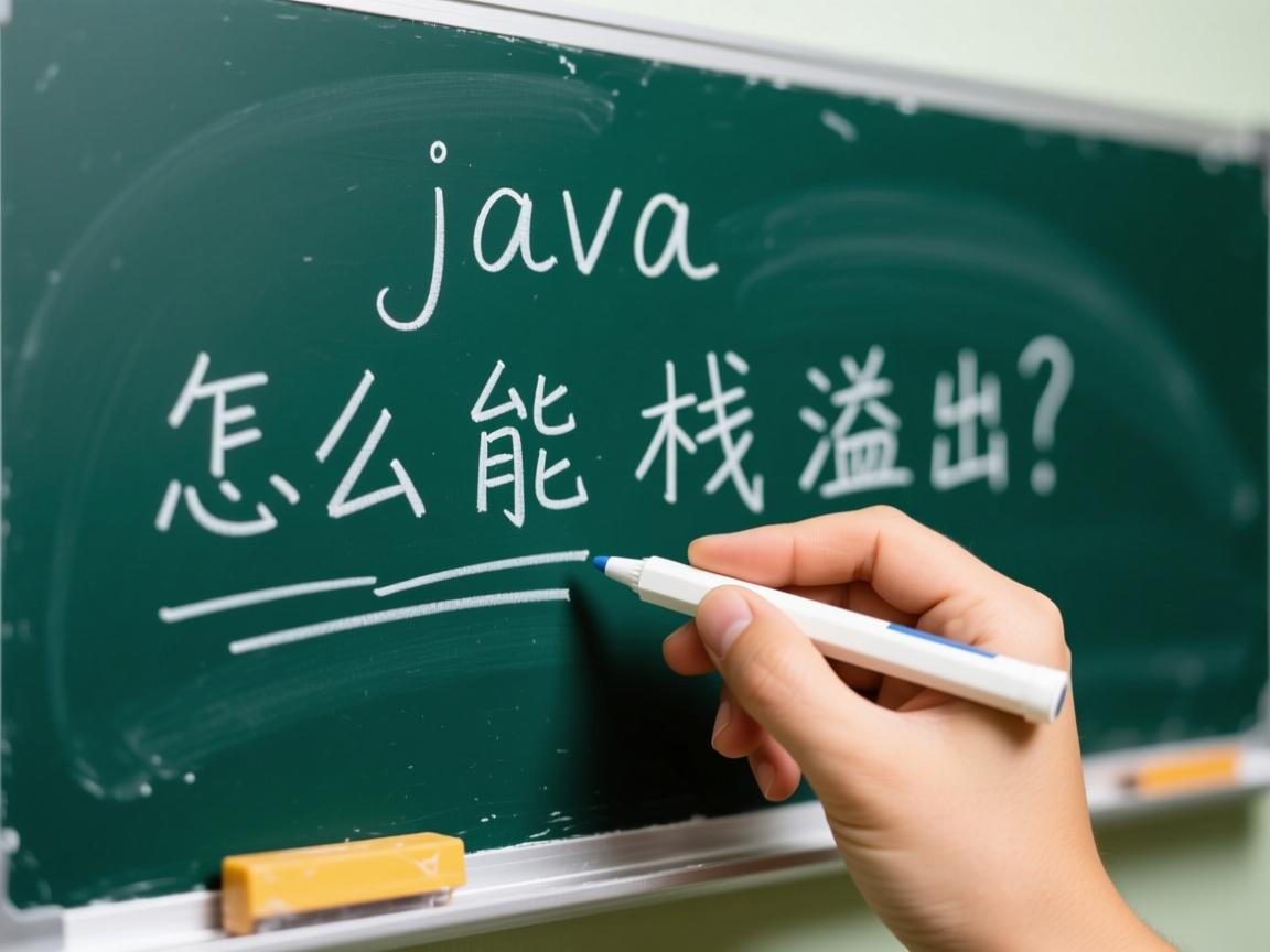 java中怎么能栈溢出  第1张