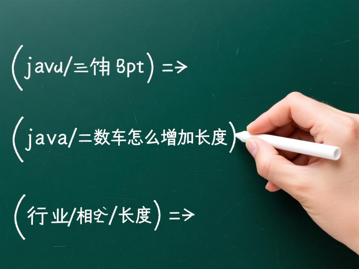 java 数组怎么增加长度  第3张