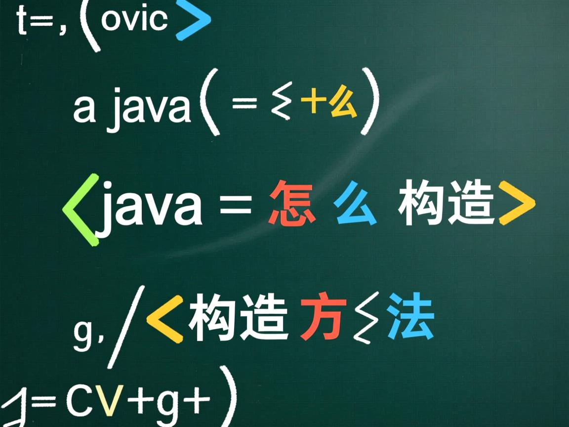 java里 怎么构造方法  第1张 java里 怎么构造方法  第1张