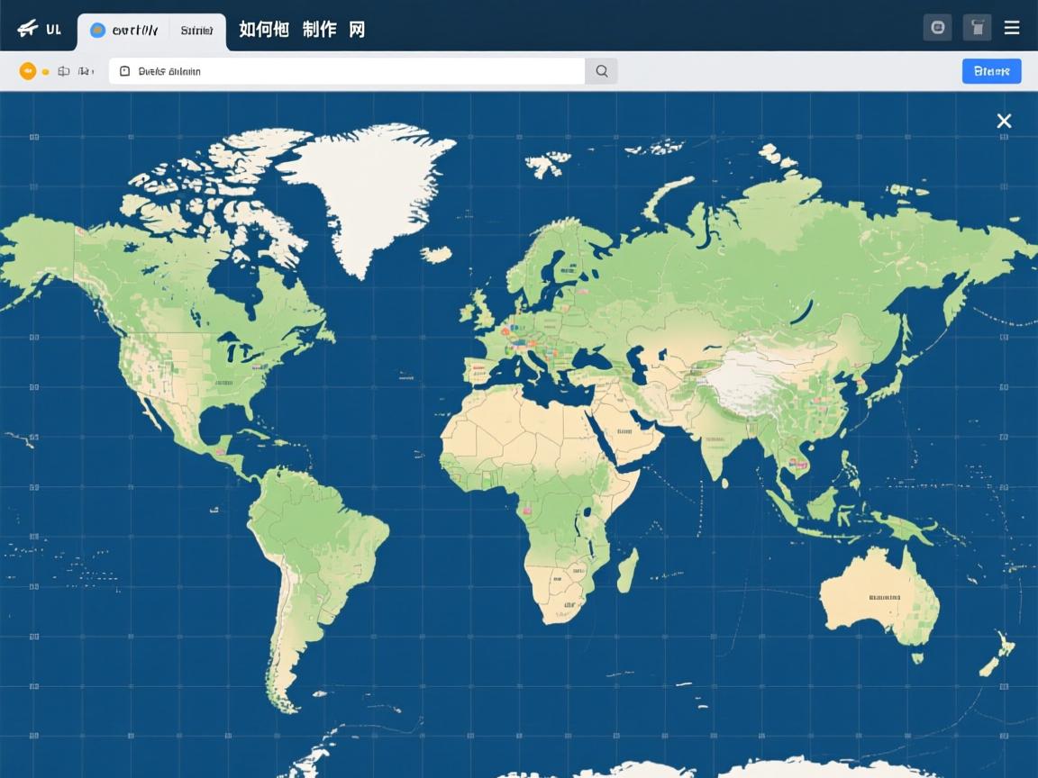 html如何制作网格地图  第2张 html如何制作网格地图  第2张