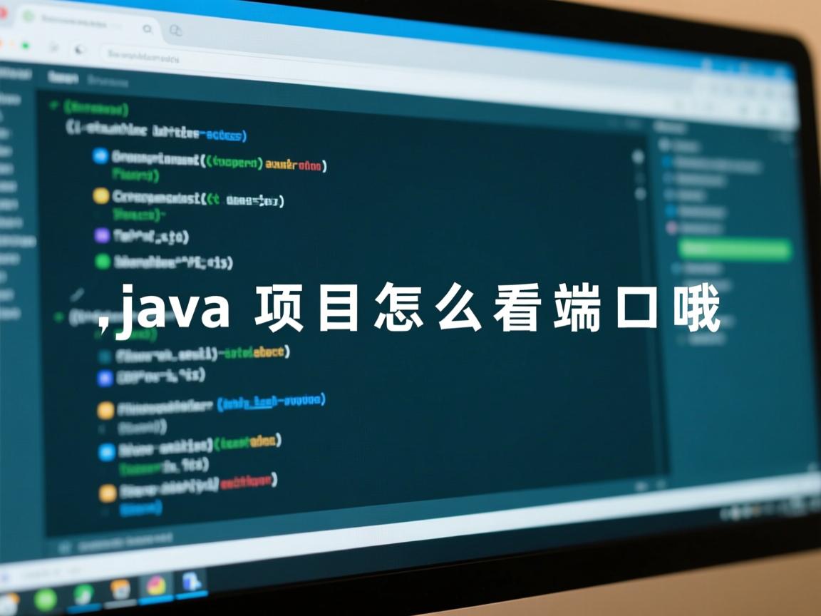 java项目怎么看端口哦  第3张 java项目怎么看端口哦  第3张