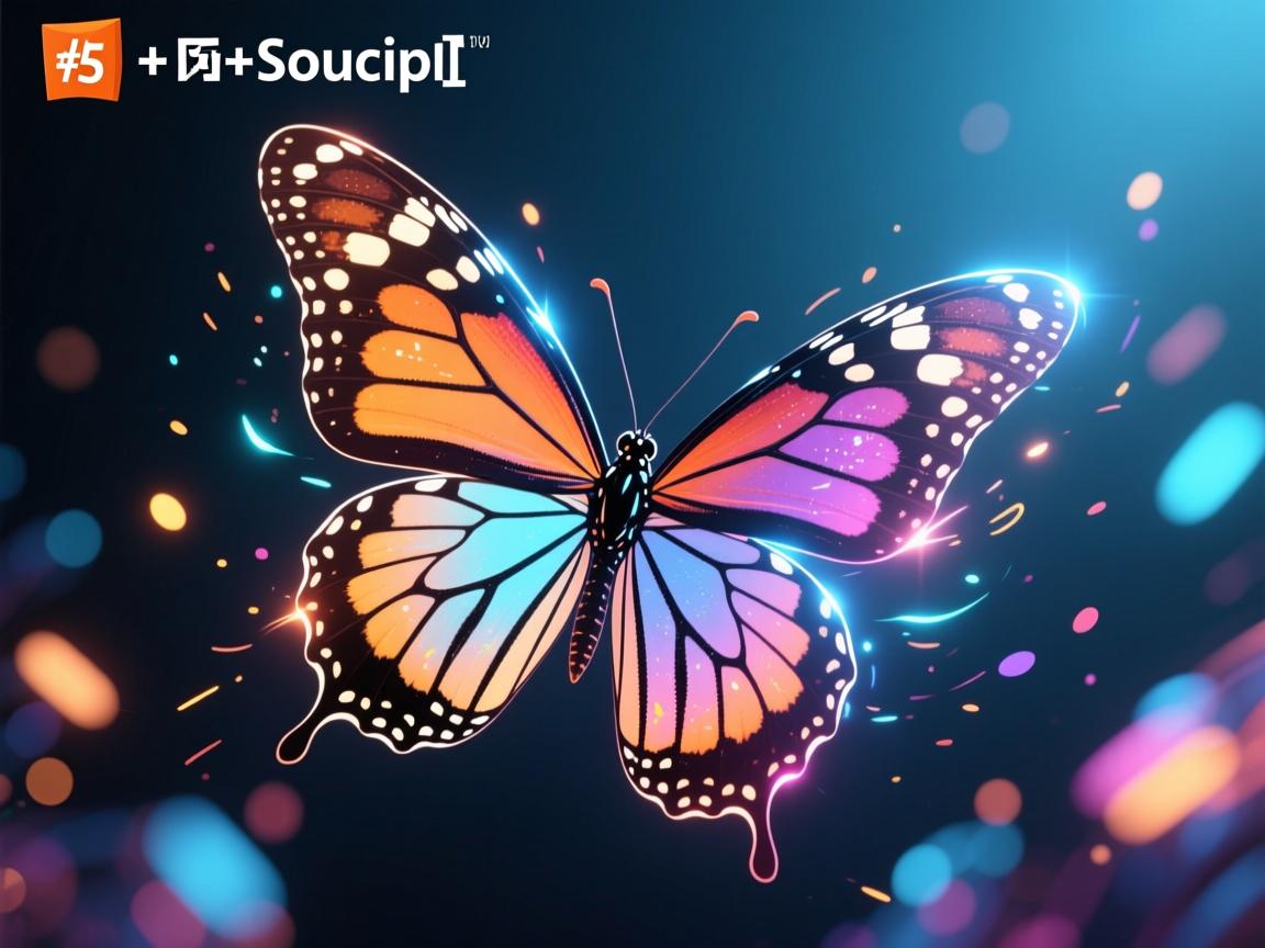 HTML5如何实现蝴蝶动画特效