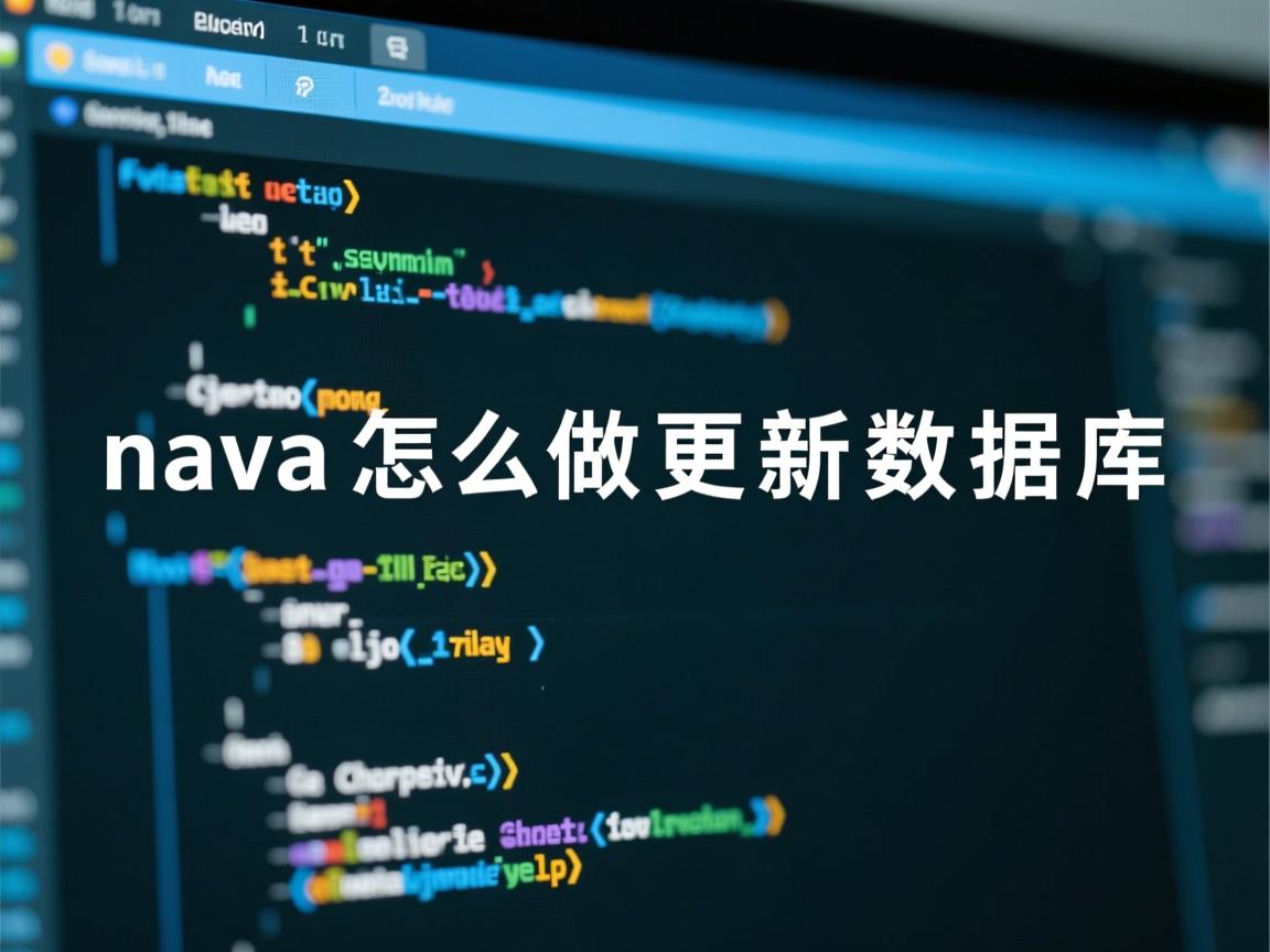 java怎么做更新数据库  第3张 java怎么做更新数据库  第3张