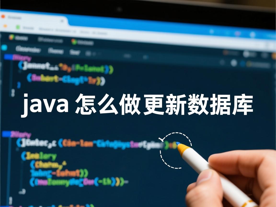 java怎么做更新数据库  第2张 java怎么做更新数据库  第2张
