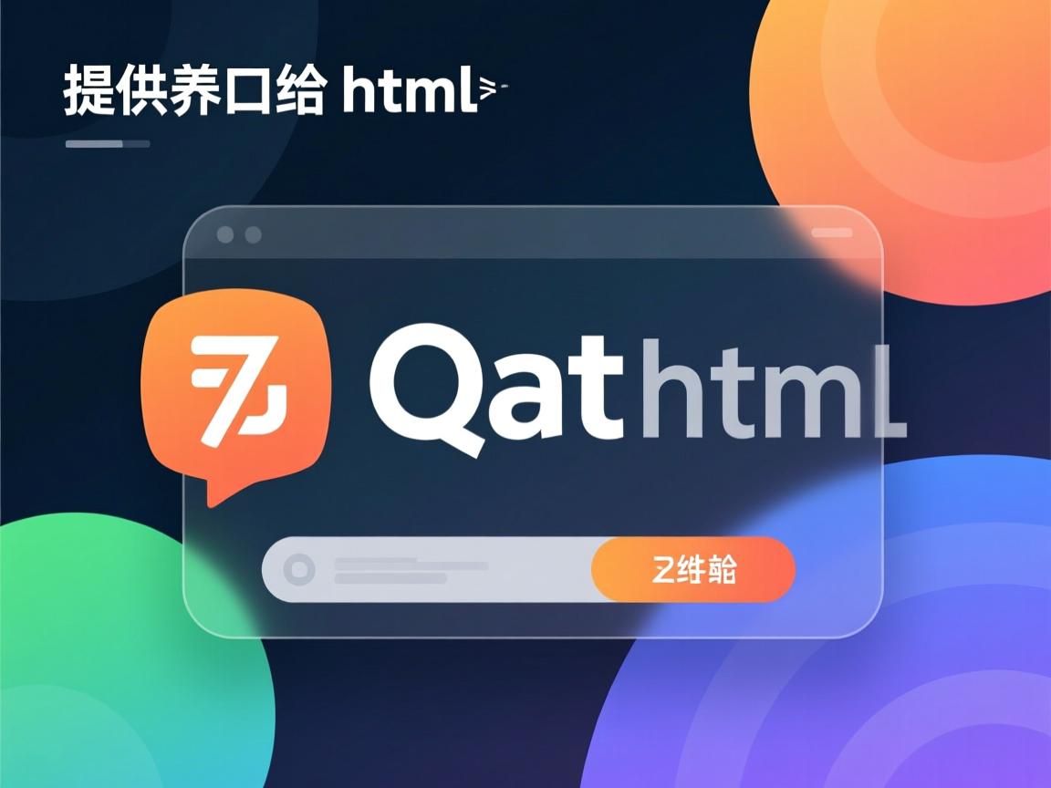 qt 如何提供接口给html  第2张 qt 如何提供接口给html  第2张