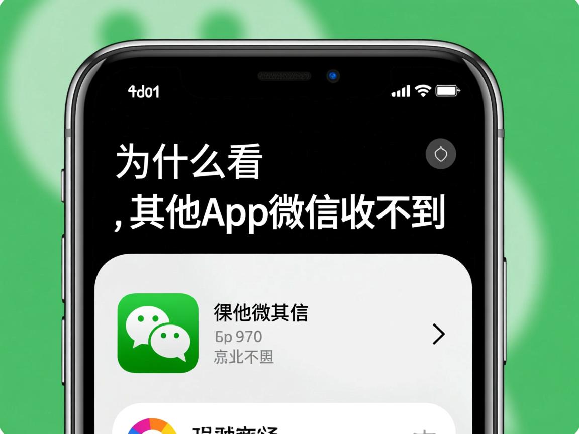 iphone为什么看其他app微信收不到  第1张 iphone为什么看其他app微信收不到  第1张