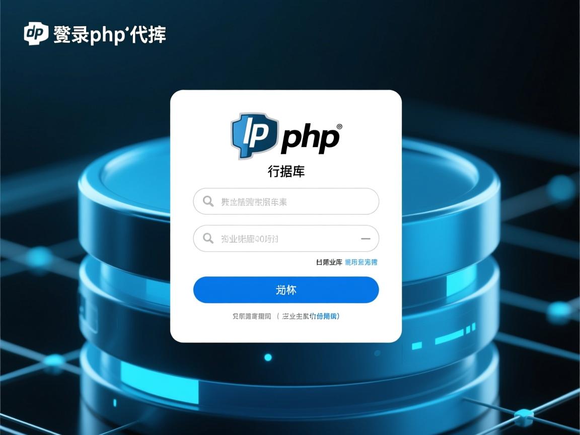 怎么登录php数据库代码  第3张 怎么登录php数据库代码  第3张
