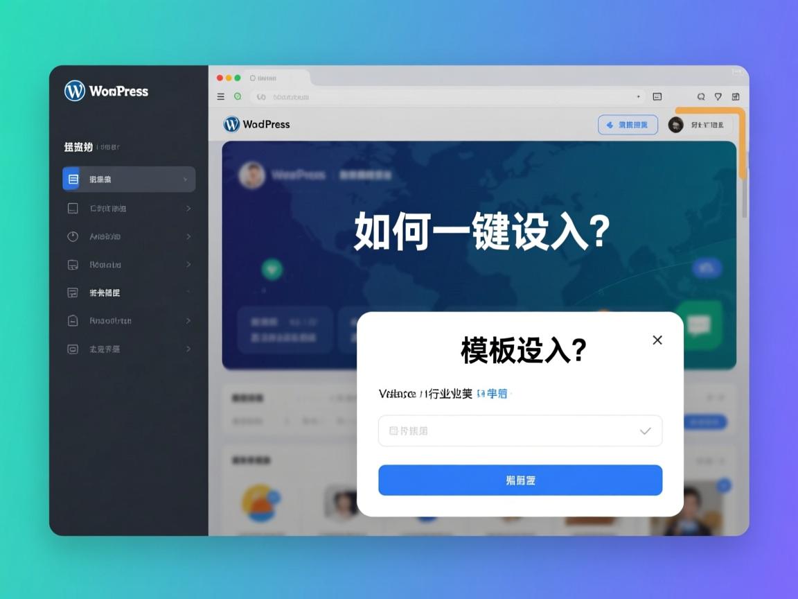 WordPress模板如何一键导入?  第3张 WordPress模板如何一键导入?  第3张