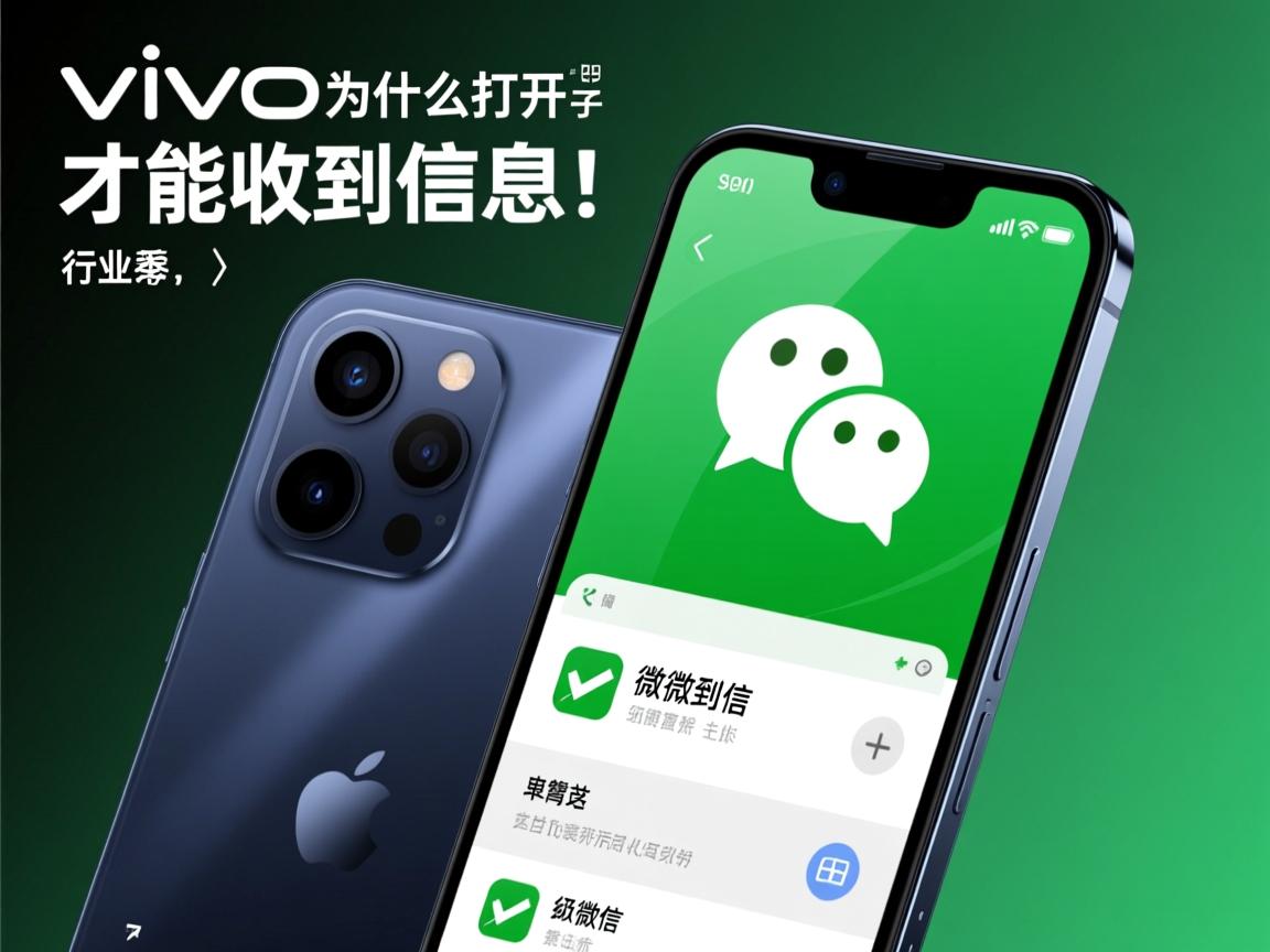 vivo手机为什么打开微信才能收到信息  第1张