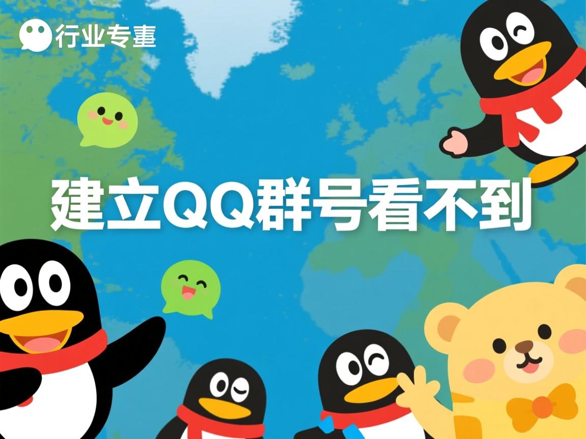 为什么建立qq群群号看不到  第1张 为什么建立qq群群号看不到  第1张