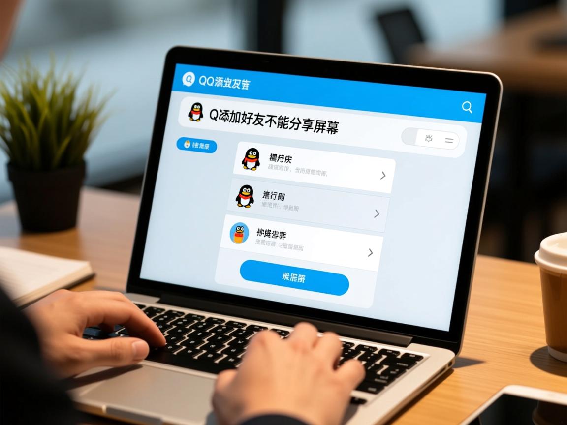 为什么QQ新添加好友不能分享屏幕  第3张 为什么QQ新添加好友不能分享屏幕  第3张