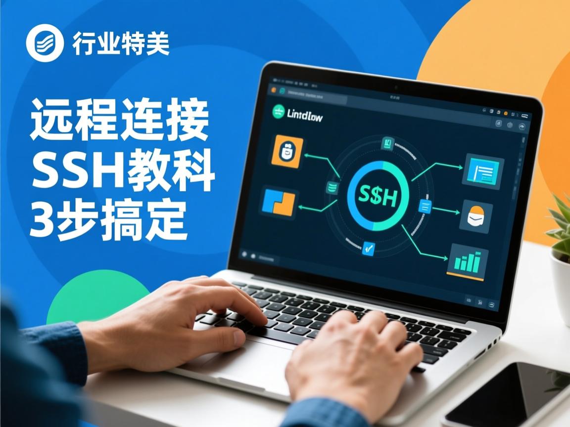 Linux远程连接SSH教程,3步搞定