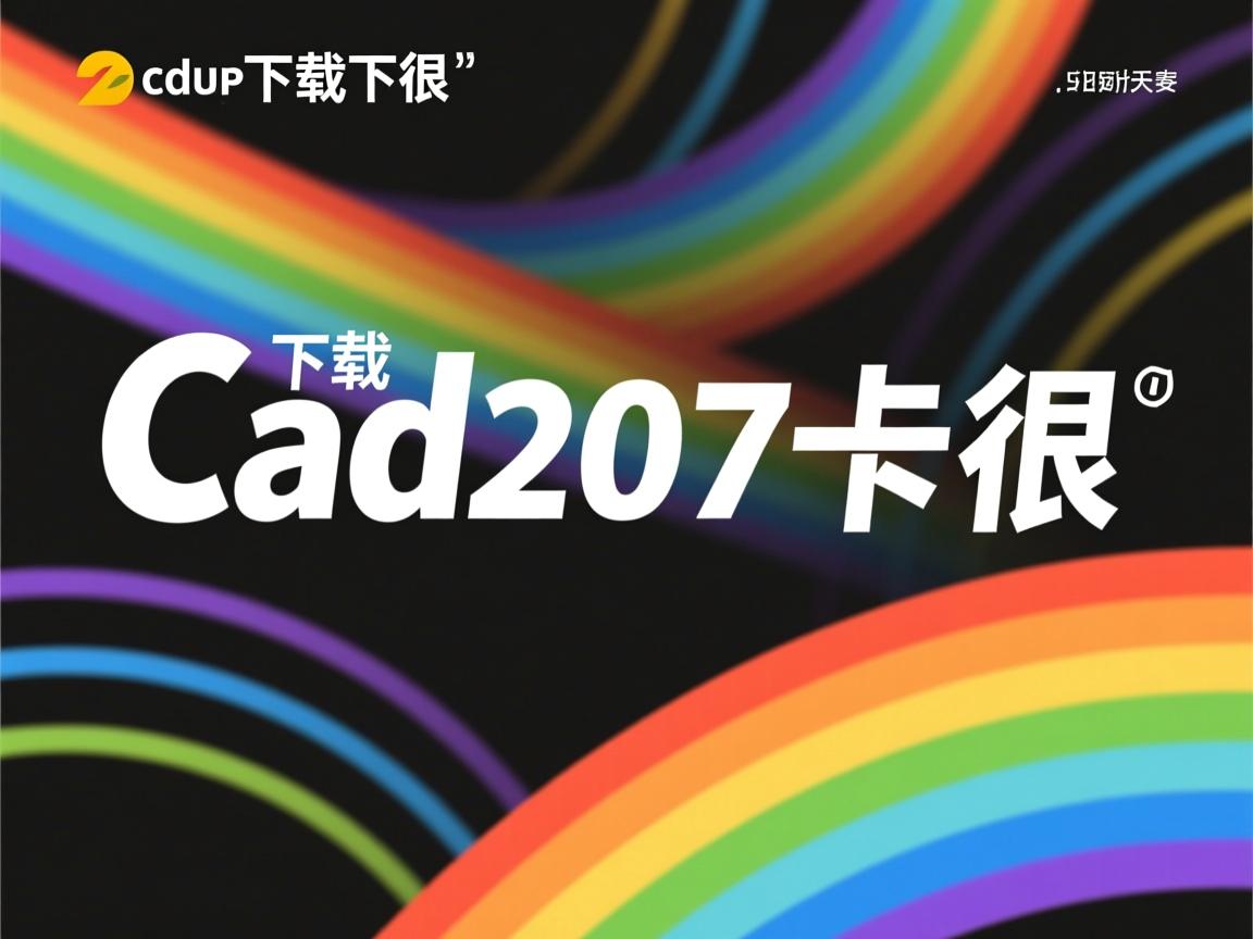 为什么下载了cad2007卡的很  第1张 为什么下载了cad2007卡的很  第1张