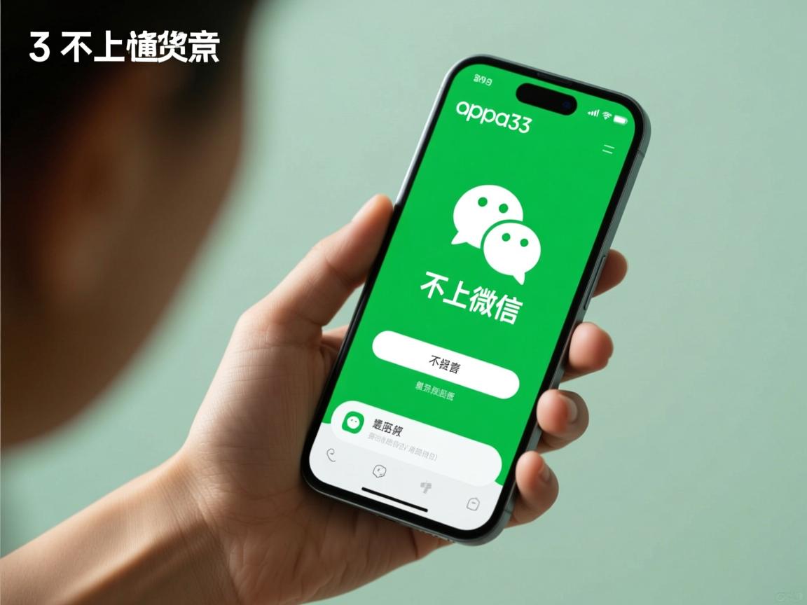 oppoa33为什么登不上微信