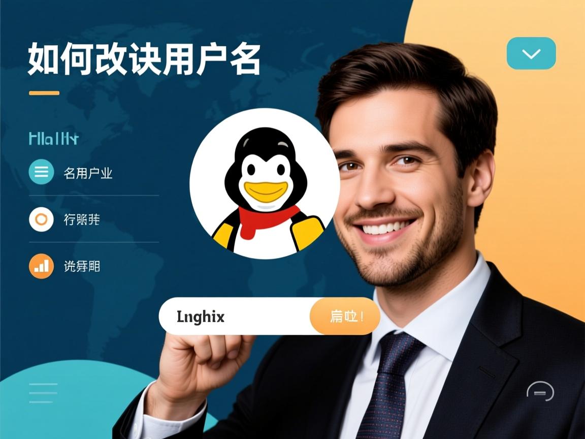 linux如何更改用户名  第3张