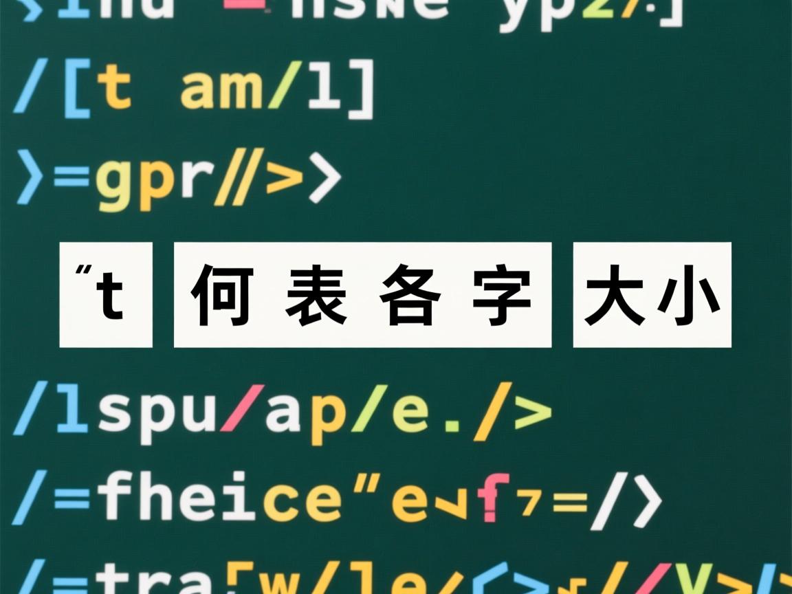 html如何表格字体大小  第1张 html如何表格字体大小  第1张