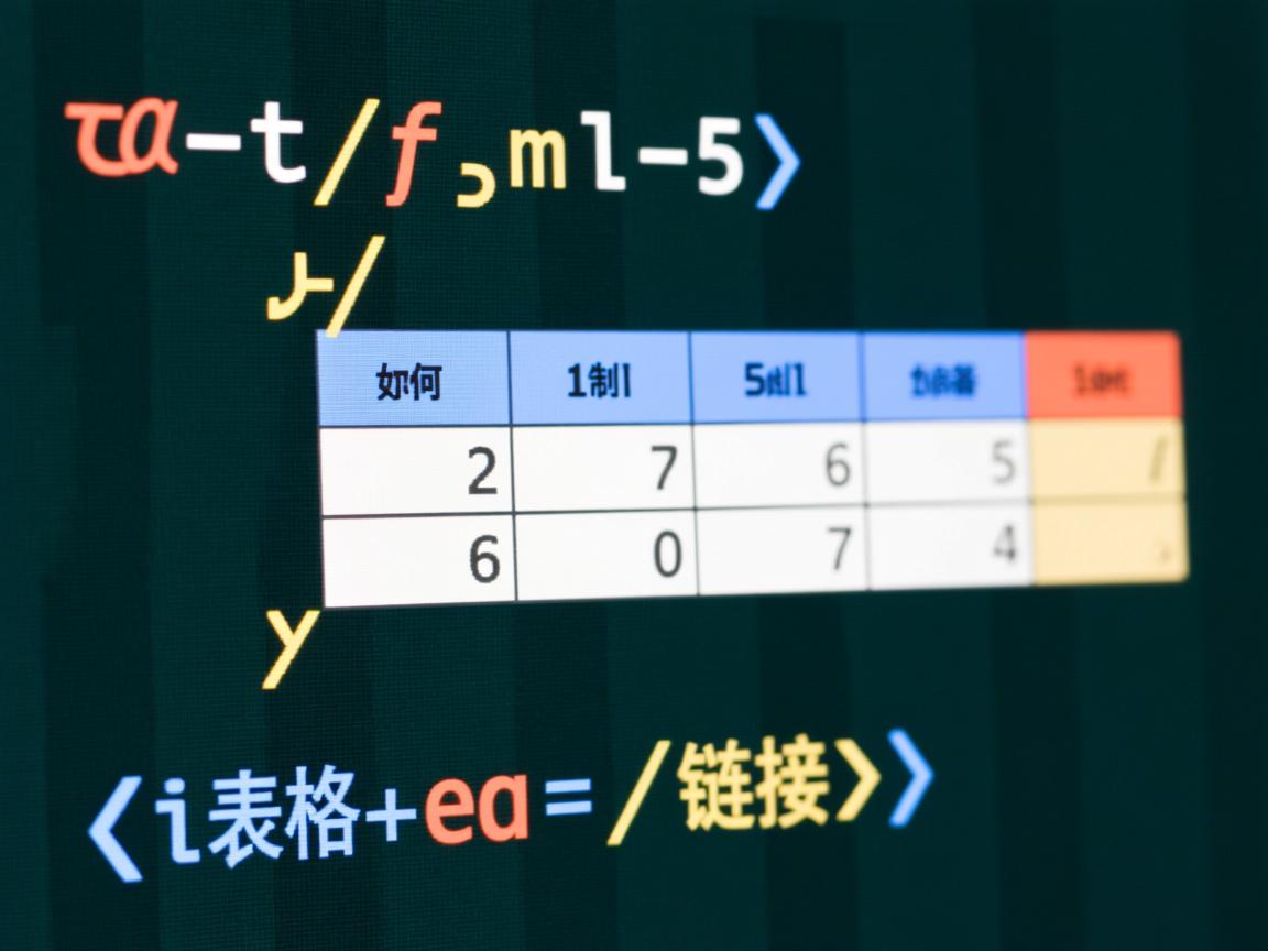 html5如何制作表格和链接  第1张 html5如何制作表格和链接  第1张