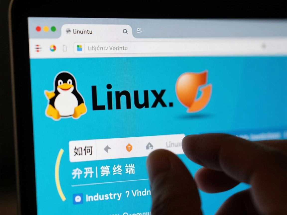 linux ubuntu 如何打开终端