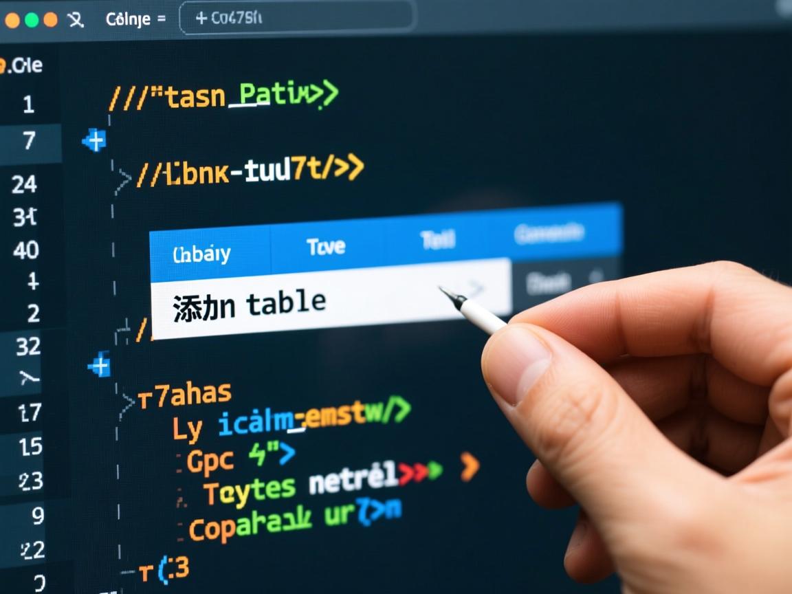 html中如何添加table  第1张 html中如何添加table  第1张
