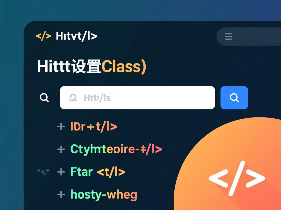 html中如何设置class  第3张 html中如何设置class  第3张