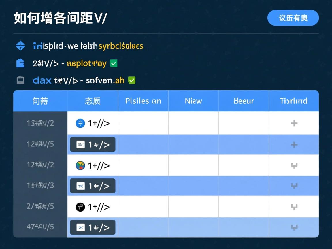 html中如何增加表格间距  第2张
