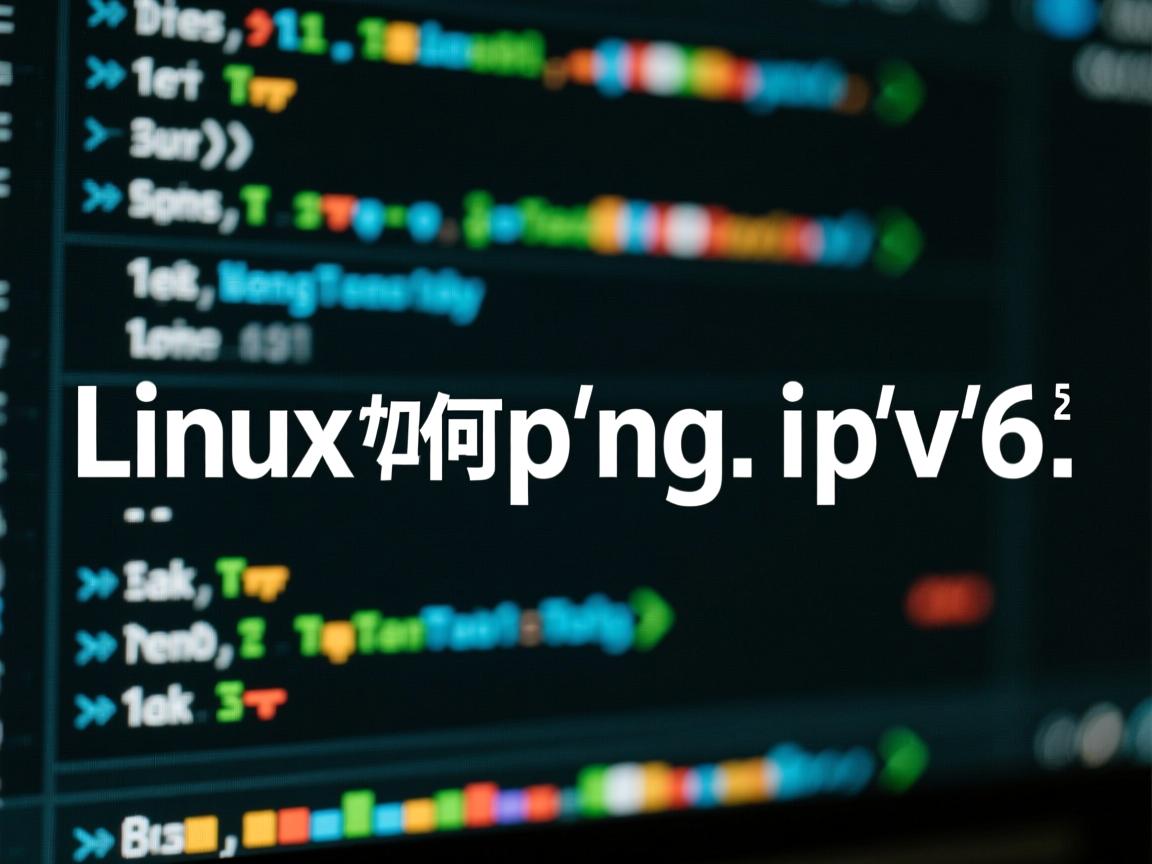 linux如何ping ipv6  第1张 linux如何ping ipv6  第1张