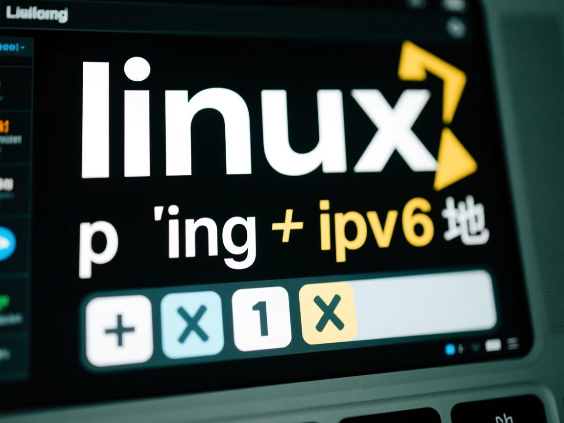 linux如何ping ipv6地址
