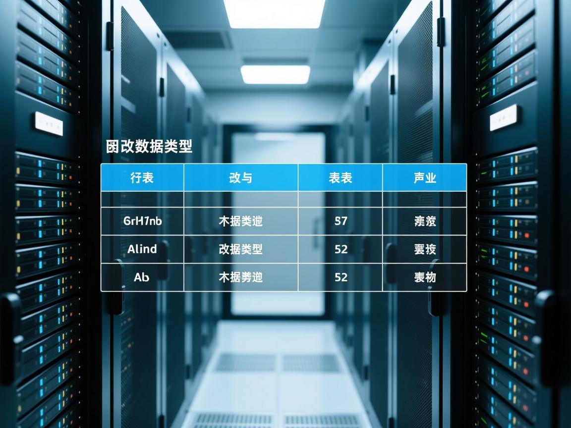 数据库表中怎么改数据类型