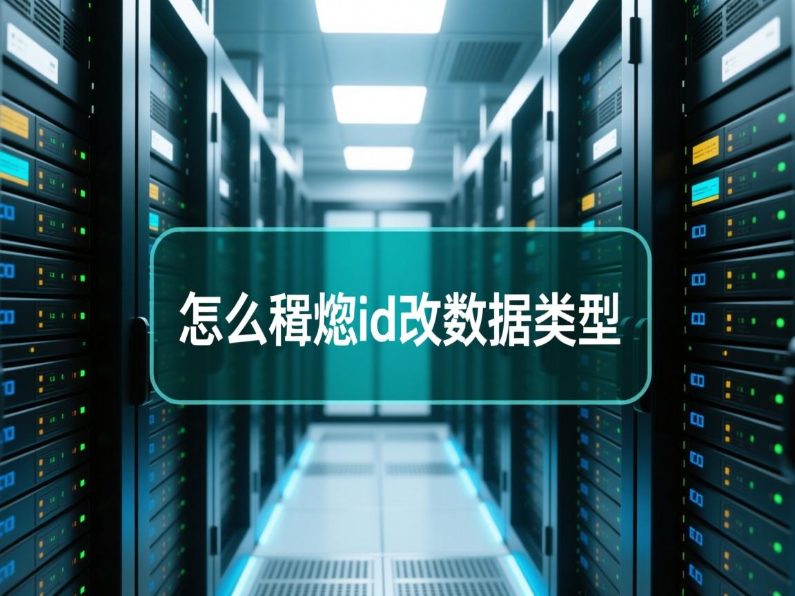 数据库怎么根据id改数据类型  第1张 数据库怎么根据id改数据类型  第1张