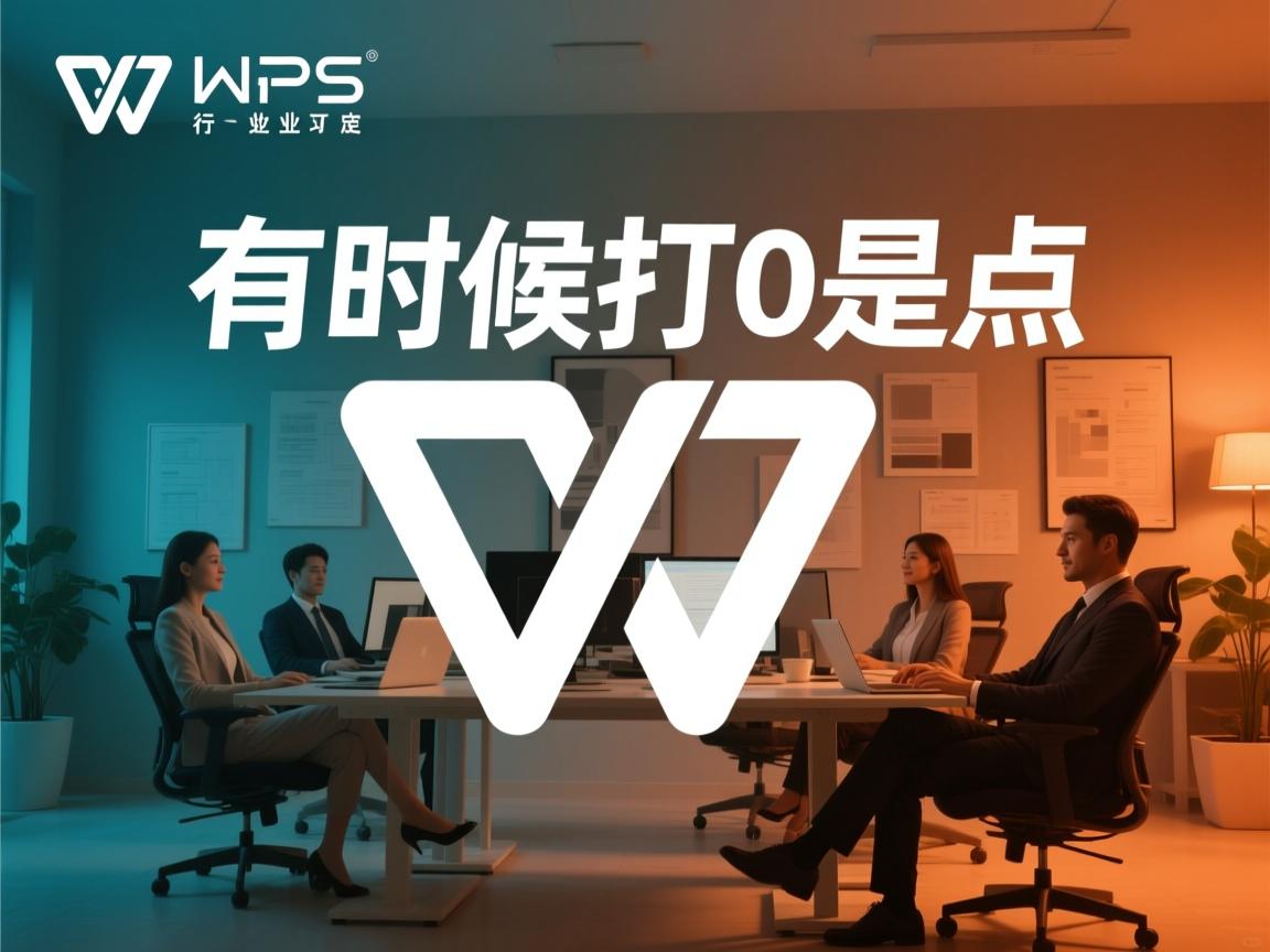 WPS为什么有时候打0是点  第2张