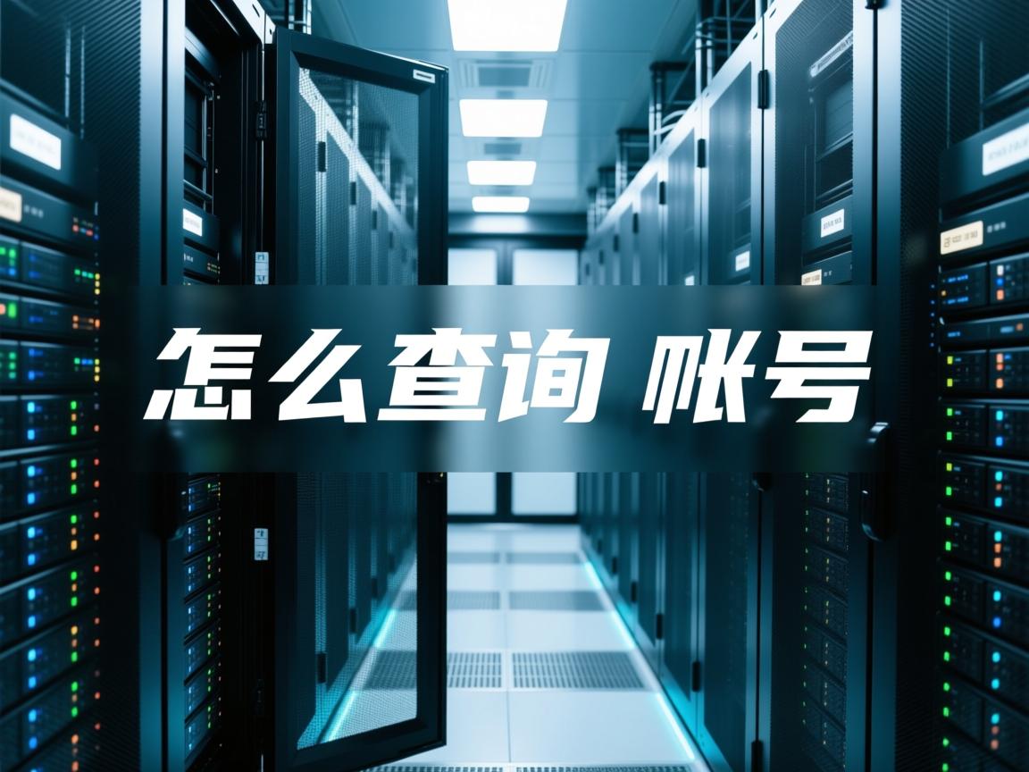 数据库怎么查询一个帐号  第1张 数据库怎么查询一个帐号  第1张