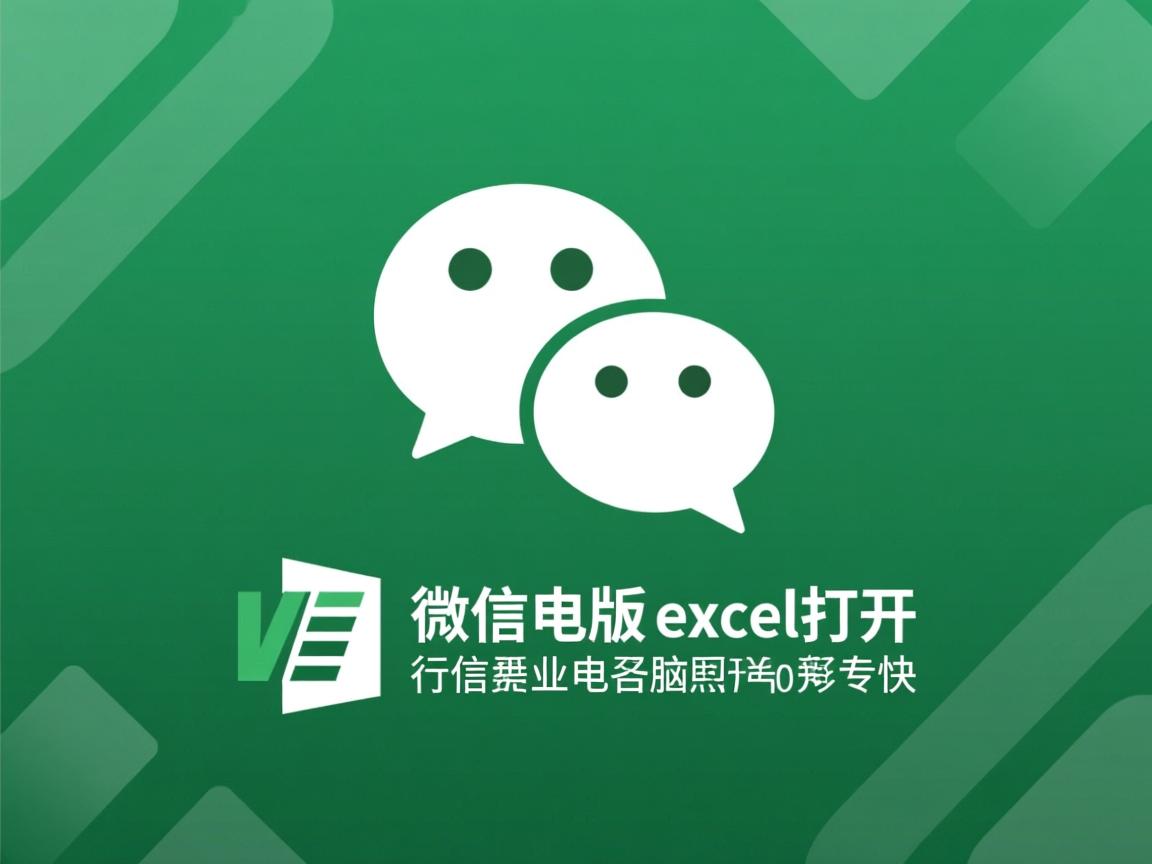 为什么微信电脑版的excel打不开