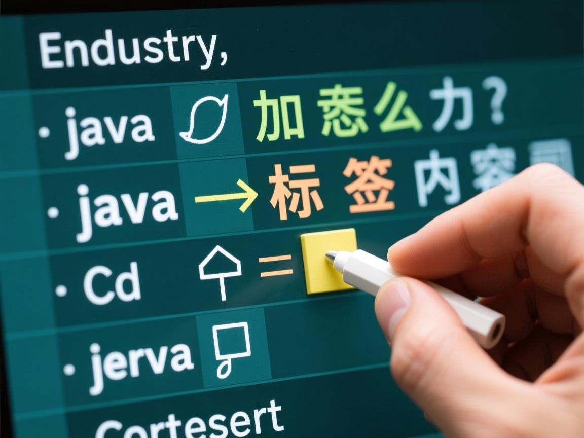 java怎么添加标签内容吗  第2张 java怎么添加标签内容吗  第2张