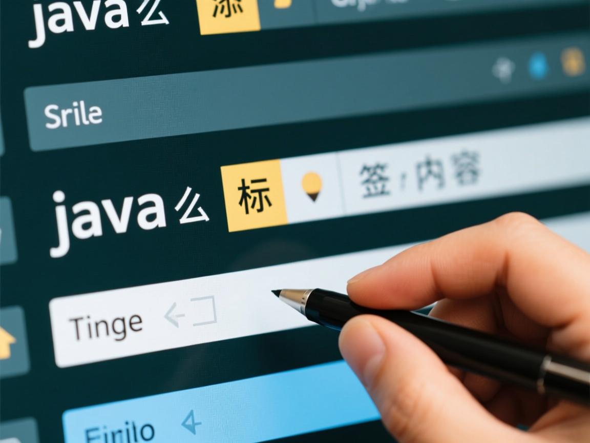 java怎么添加标签内容吗  第3张 java怎么添加标签内容吗  第3张