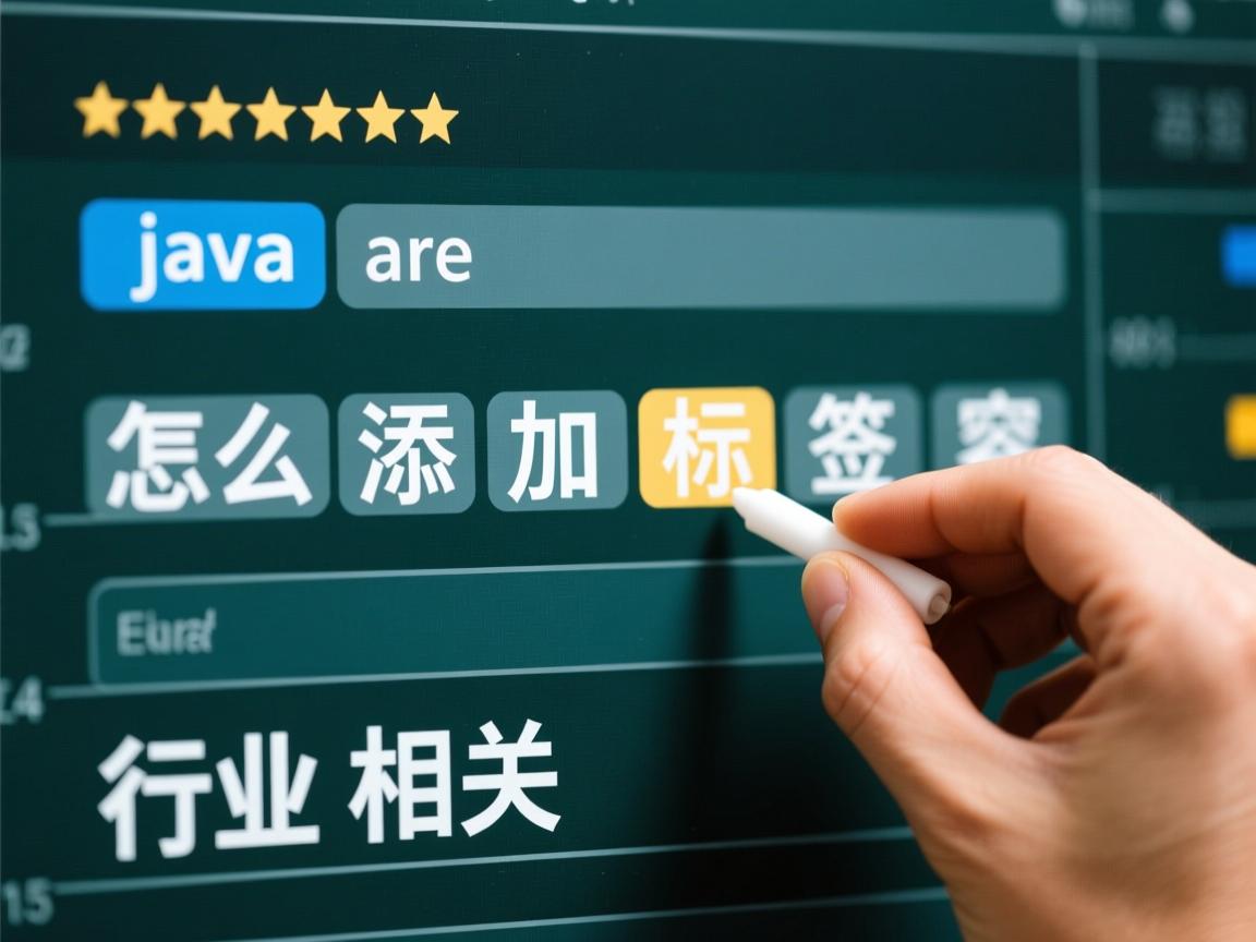 java怎么添加标签内容  第2张