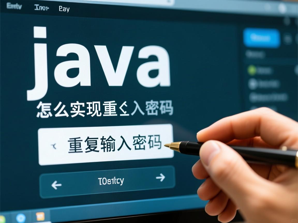java怎么实现重复输入密码  第1张 java怎么实现重复输入密码  第1张