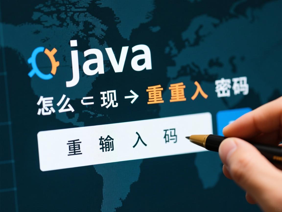 java怎么实现重复输入密码  第2张 java怎么实现重复输入密码  第2张