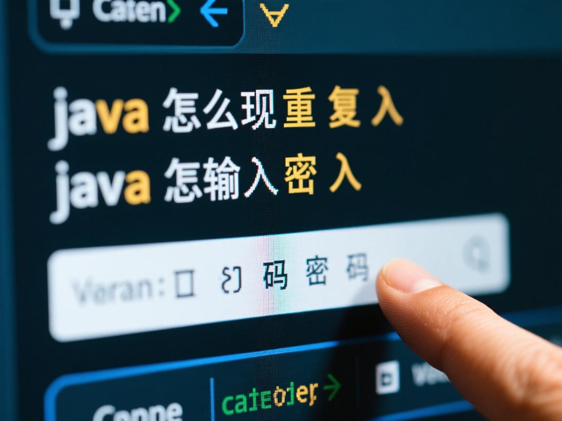 java怎么实现重复输入密码  第3张 java怎么实现重复输入密码  第3张