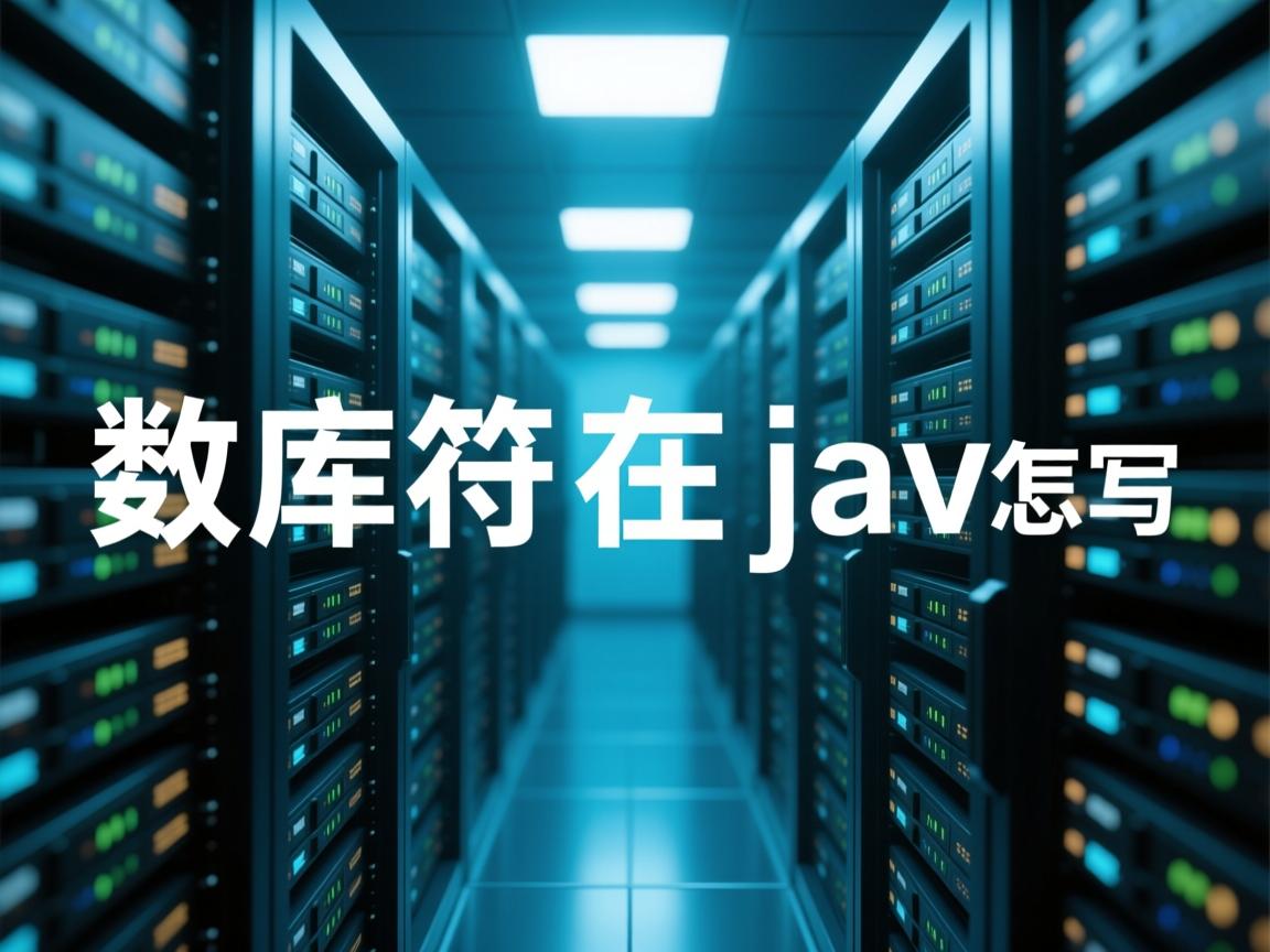 数据库中符号在java怎么写