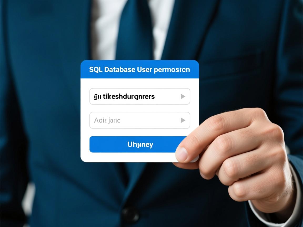 怎么设置sql数据库用户权限  第3张 怎么设置sql数据库用户权限  第3张