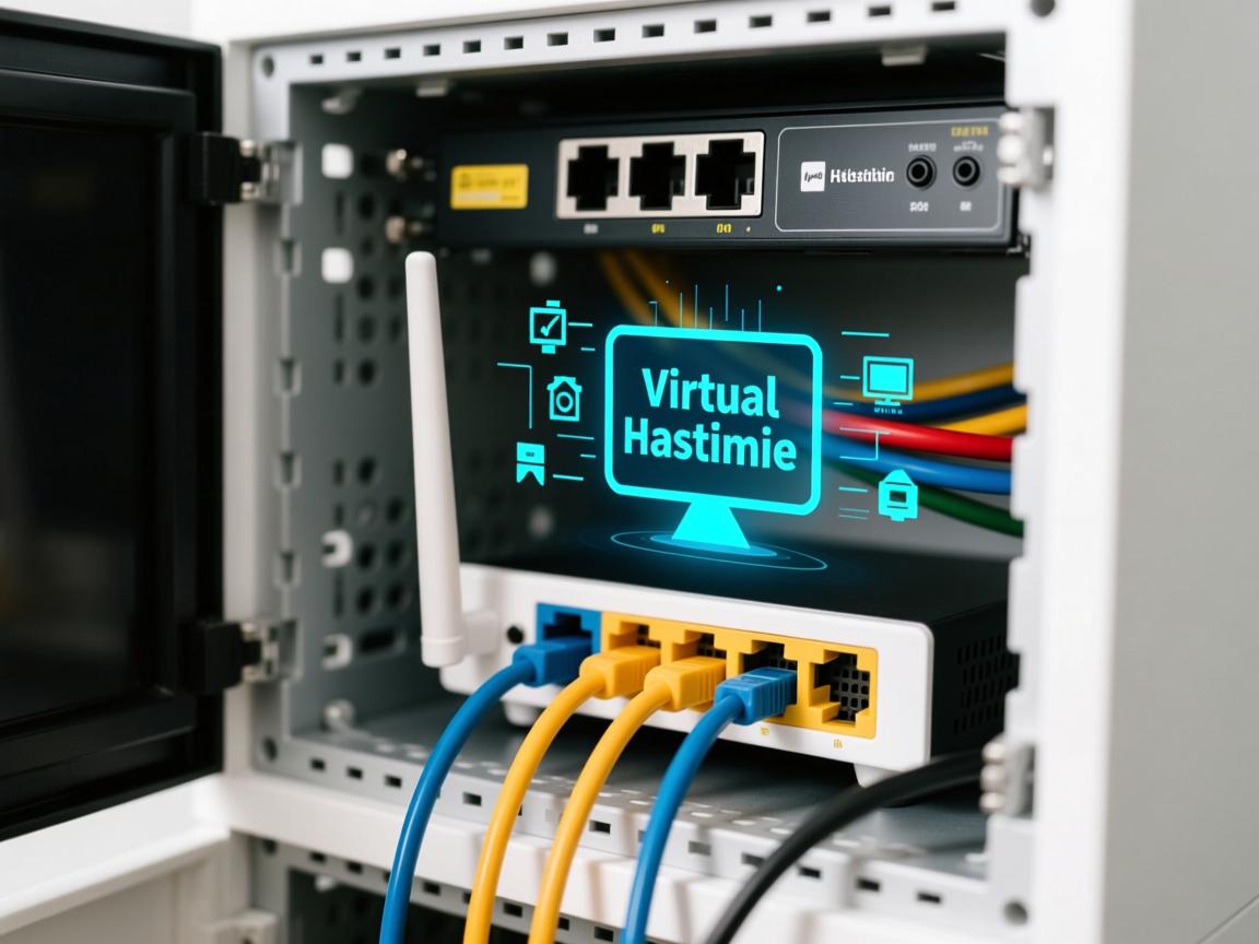 在路由器里配个虚拟主机  第1张