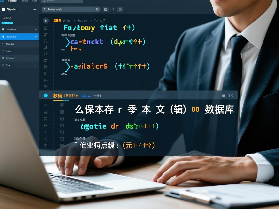怎么保存r文本编辑器的数据库  第1张 怎么保存r文本编辑器的数据库  第1张