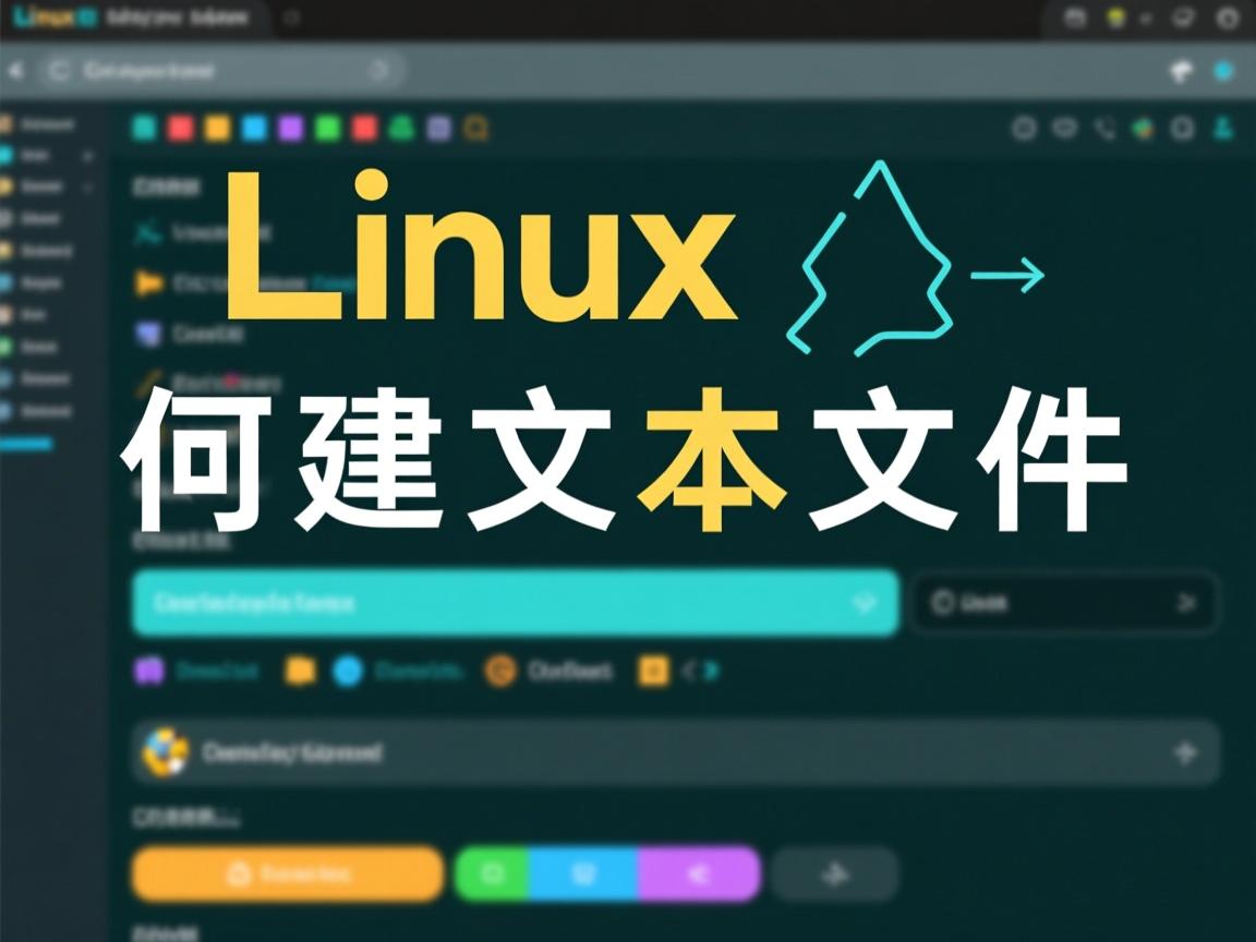 linux如何建立文本文件  第2张 linux如何建立文本文件  第2张