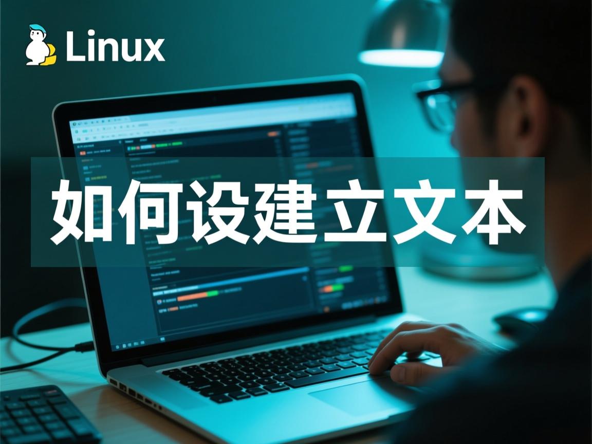 linux如何建立文本