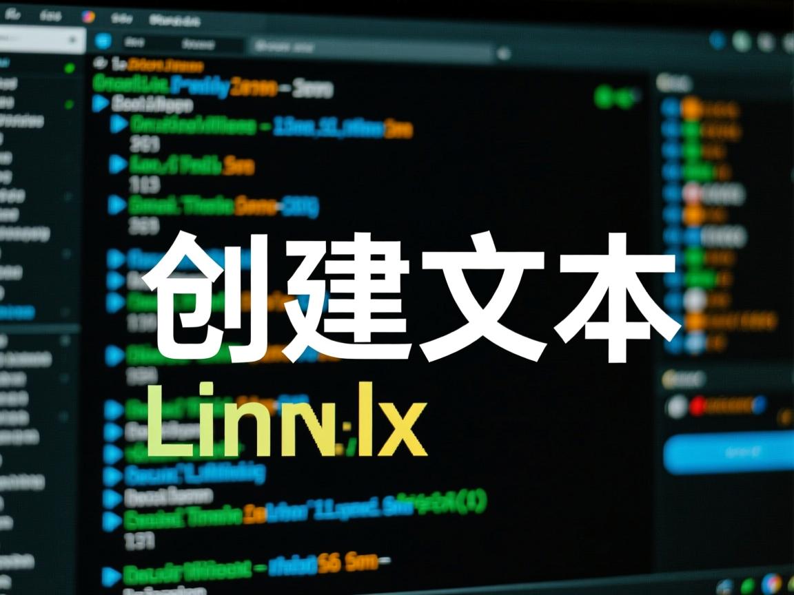 linux如何创建文本  第3张 linux如何创建文本  第3张