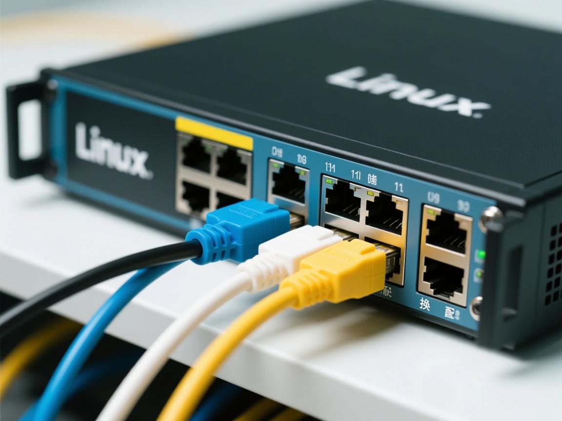 linux如何连接交换机配置
