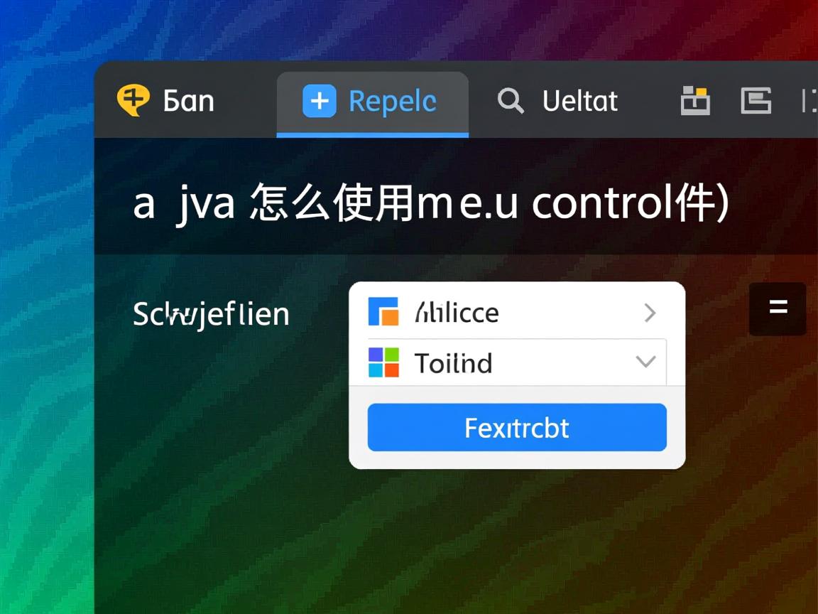 java怎么使用menu控件  第2张 java怎么使用menu控件  第2张